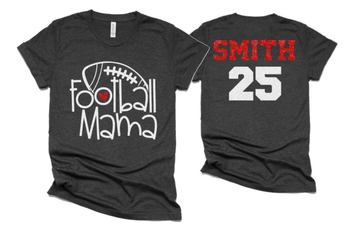 Football Mom Shirt / Football Mama Shirt / Football Shirt / 