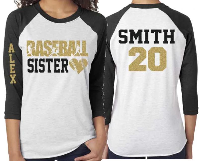 Senior Baseball Mom T-Shirt - Personalized Spiritwear