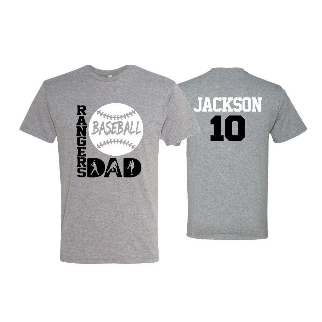 Love Baseball T-Shirt Baseball Dad Mom Gifts Parent Shirts-PL