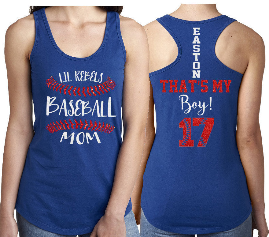 GavinsAllye Glitter Baseball Mom Shirt | Baseball Shirts | Baseball Mom Shirts | Baseball Laces Shirt | Glitter Baseball Stitch Mom | Customize