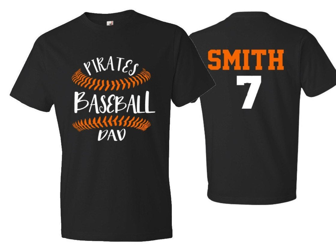 Baseball Nickname or Team Name Personalized T-Shirt<br>Choose Your