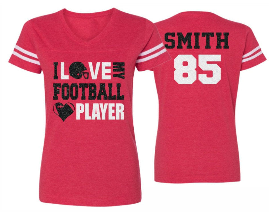 Custom Football Mom Jersey Personalized Football Spirit Wear 