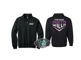 Glitter Cheer Hoodie | Cheer Hoodies | Customize with your Team & Colors | Youth or Adult Panthers