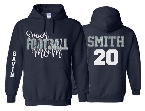 Football shop mom sweatshirts