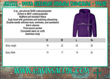 Glitter Hockey Hoodie  | Hockey Hoodie | Hockey Spirit Wear | Customize with your Team & Colors | Youth or Adult